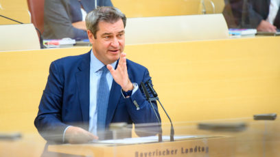 Ministerpräsident Dr. Markus Söder, MdL: "Man soll in Bayern mit gutem Gewissen in die Zukunft gehen können. Das ist unser gemeinsames Ziel. Es ist die Kombination aus Haltung und Verstand."