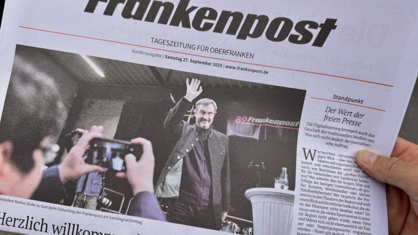 Jubiläum 80 Jahre Frankenpost