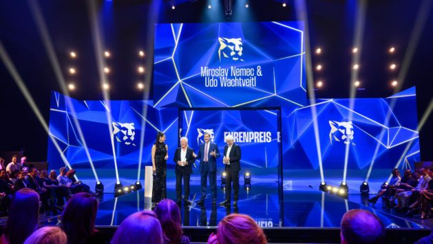 Die Preisverleihung des Blauer Panther &ndash; TV & Streaming Award findet in der BMW Welt in M&uuml;nchen statt.