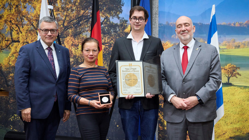 Feierstunde zur Ehrung von zwei Gerechten unter den Völkern ...