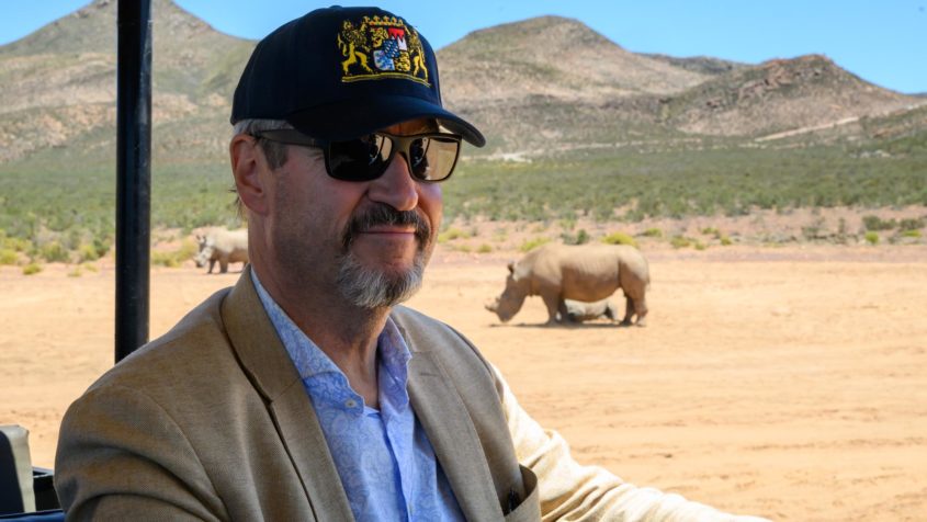 Ministerpräsident Dr. Markus Söder besucht das Aquila Private ...