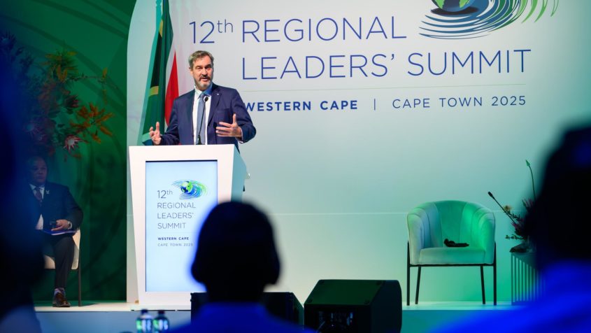 Ministerpräsident Dr. Markus Söder beim 12. Regional Leaders' ...