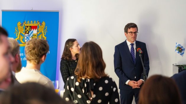 Rede vom Au&szlig;erordentlichen und Bevollm&auml;chtigten Botschafter der Bundesrepublik Deutschland in der Ukraine Heiko Thoms. &copy; Photo by Yermak