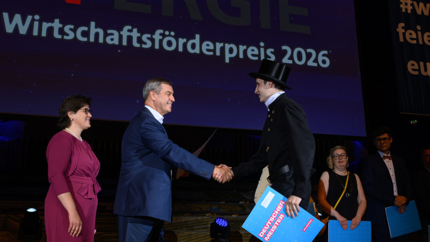 Ministerpräsident Dr. Markus Söder bei der Meisterfeier der Handwerkskammer für Mittelfranken.